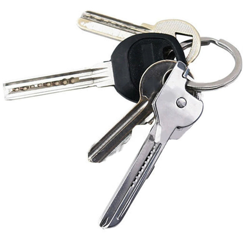 Portable 6-in-1 Keychain Multi Tool