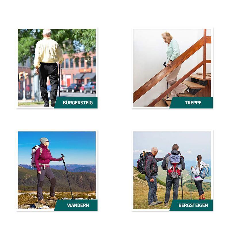 Portable Adjustable Walking Cane