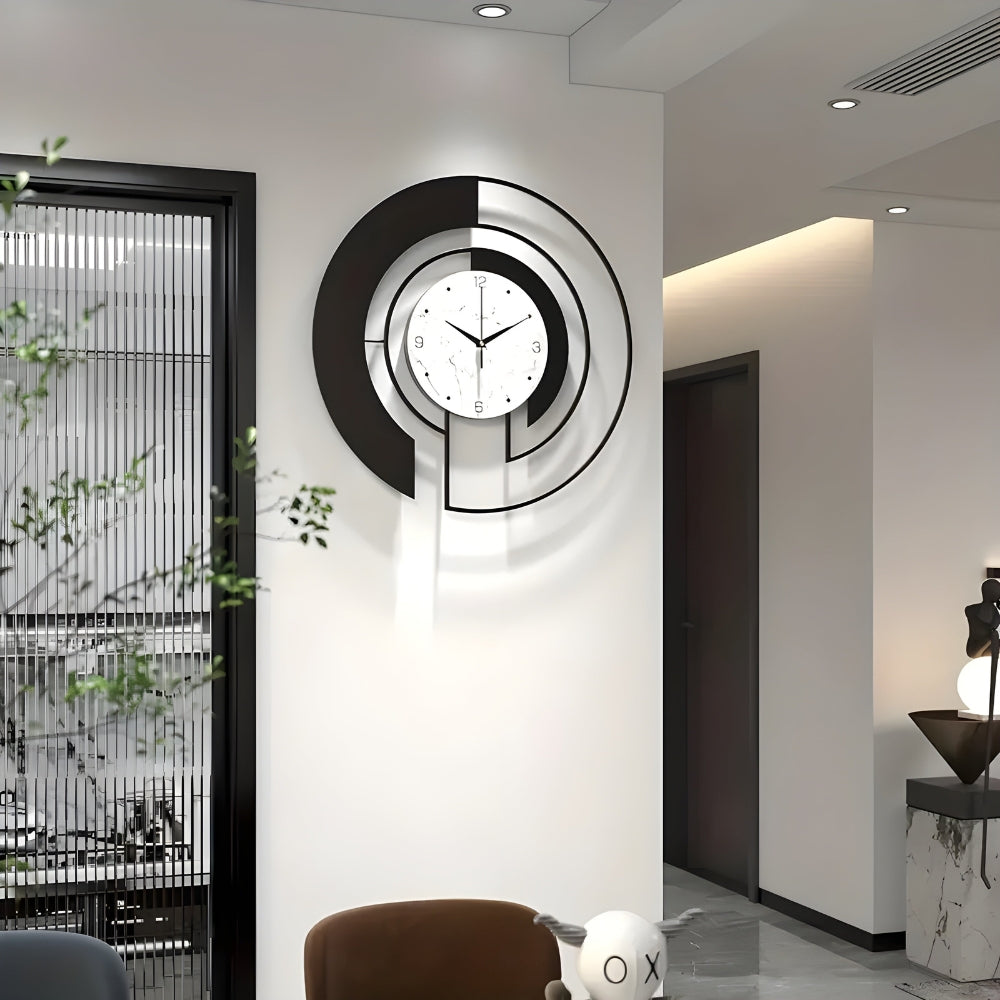 Silent Modern Wall Clock for Calm Rooms