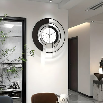 Silent Modern Wall Clock for Calm Rooms