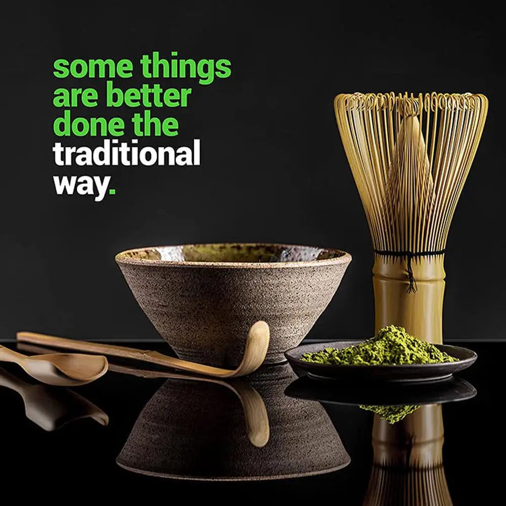 Premium Matcha Whisk Tea Set