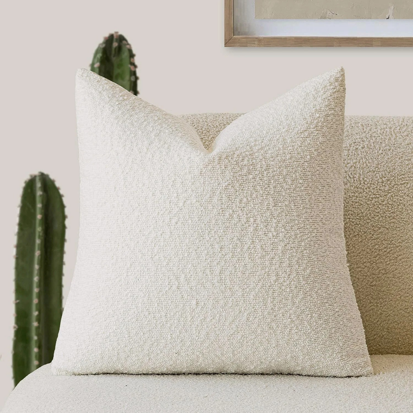 Soft Tulum Pattern Throw Pillow Cover 45x45cm - Befez