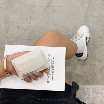 Compact Ladies Mini Fold Wallet