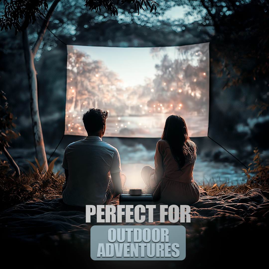 Compact HD Portable Home Projector