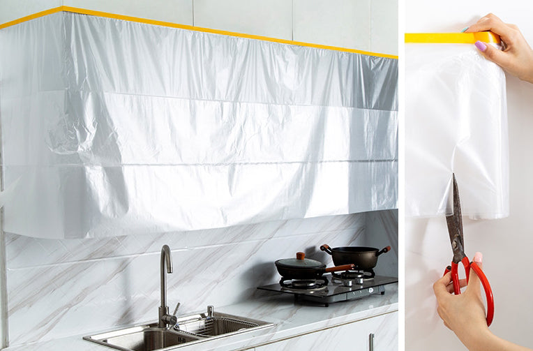 Clear Protective Sofa Cover, Waterproof & Reusable