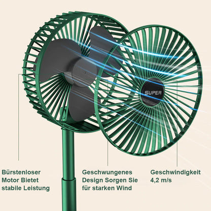 Compact Personal Desk Fan for Home Use