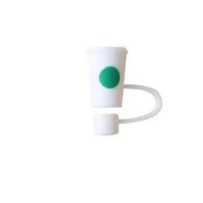 Colorful Silicone Straw Lid & Fun Accessories