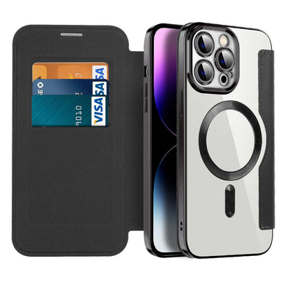 Slim Magnetic Phone Flip Cover Case