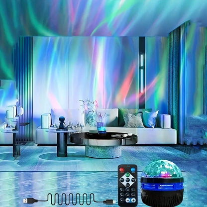 Colorful Night Sky Projection Desk Lamp