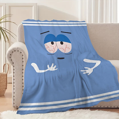 Cozy Reversible Fleece Blanket for All Seasons