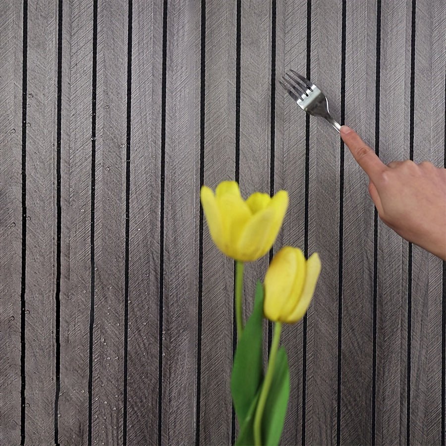 Decorative Wooden Wall Stickers with 3D Texture