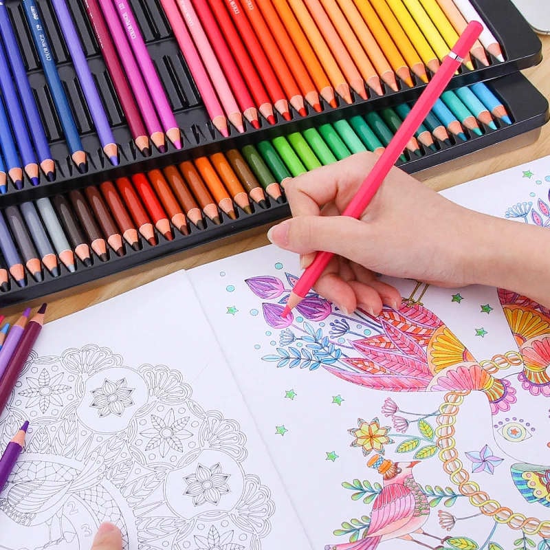 Vibrant Non-Toxic Colored Pencils