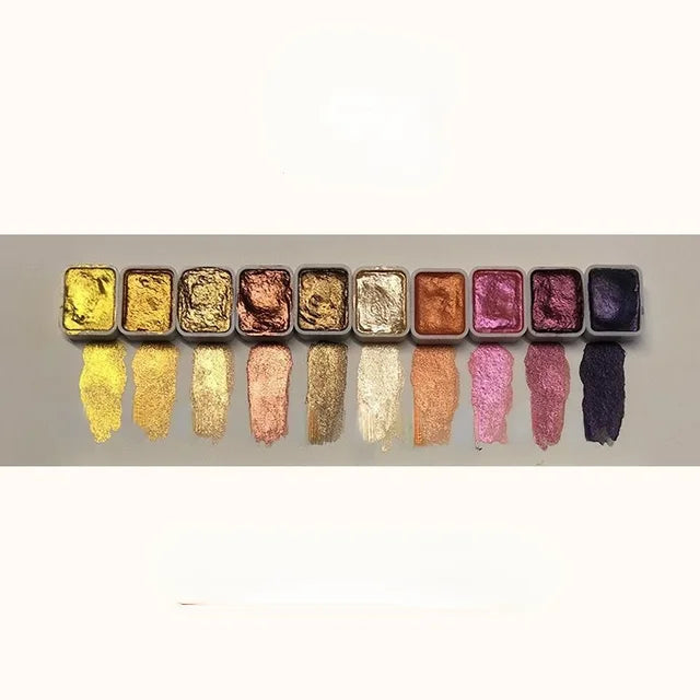 Vibrant Colorful Glitter Nail Polish