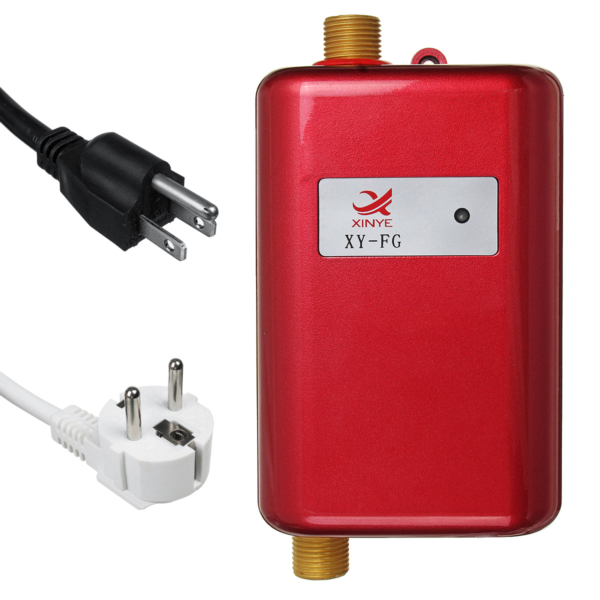 Compact Instant Electric Water Heater with Thermostat Control