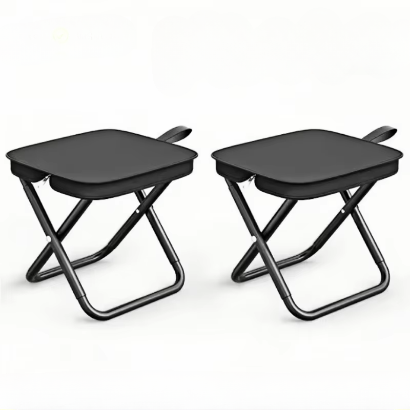 Compact Foldable Outdoor Camping Chair with Metal Legs