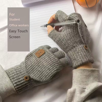 Befez | Men's Thermal Fingerless Gloves - Insulated and Cozy