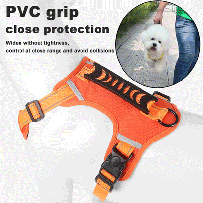 Comfortable No-Choke Dog Vest for Small Pets