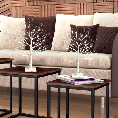 Befez LumiBirch - Elegant Wooden Table Lamp