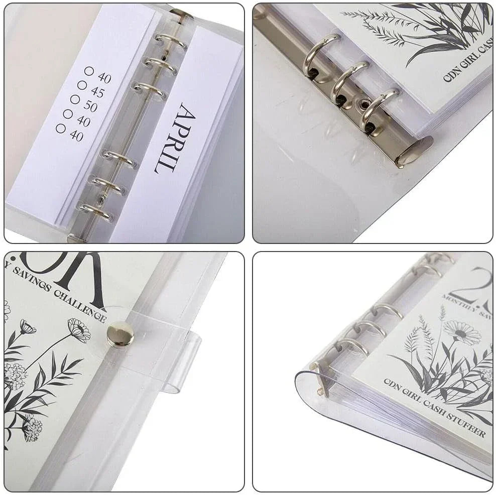 Befez | Budgeting 52-Week Savings Planner Binder