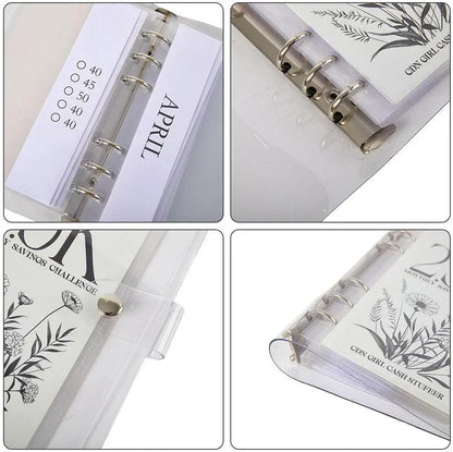Befez | Budgeting 52-Week Savings Planner Binder