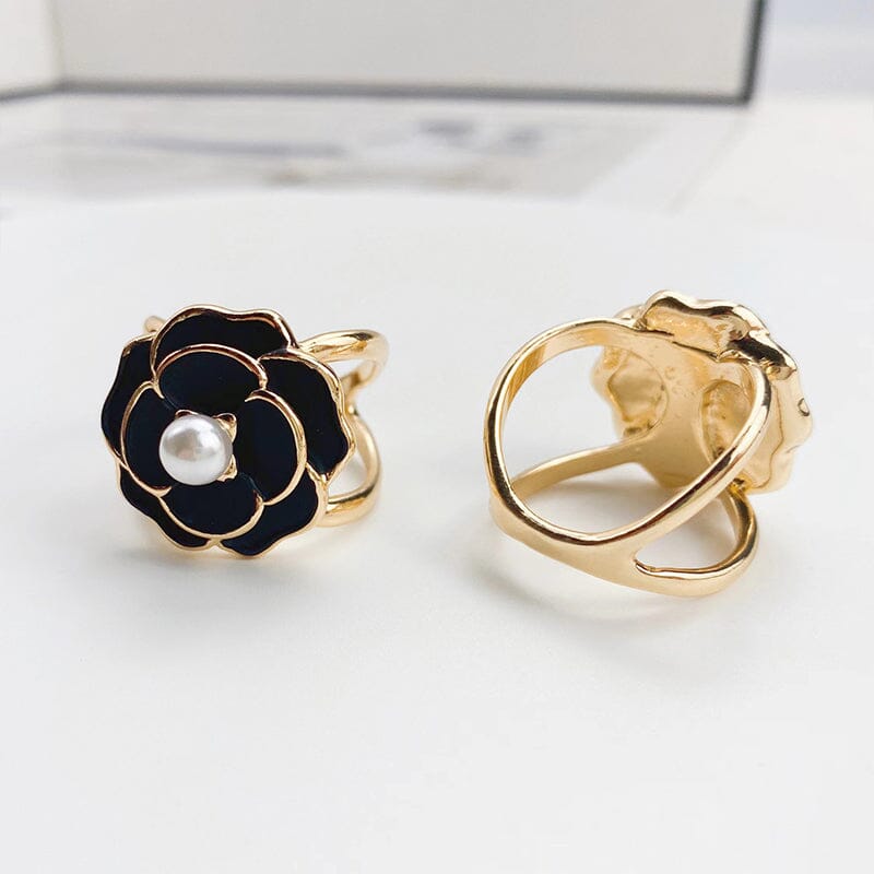 Beautiful Floral Scarf Clip