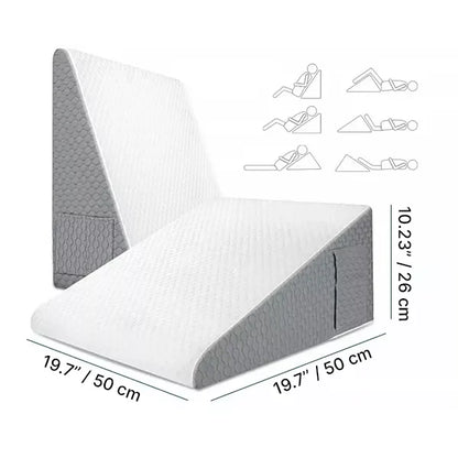 Contour Supportive Sleep Pillow for Back Pain