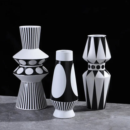 Stylish Abstract Decor Vase