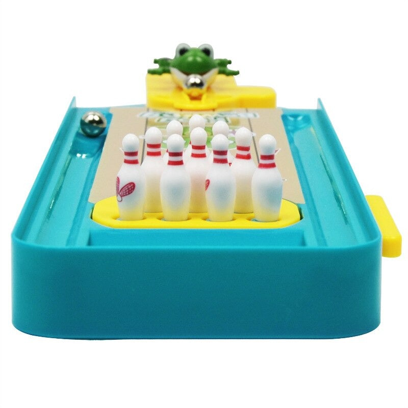 Compact Mini Bowling Game Set for Kids