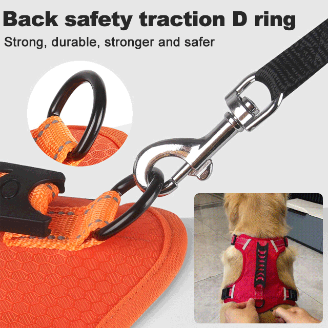 Comfortable No-Choke Dog Vest for Small Pets