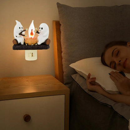 Cozy Electric Fireplace Lamp