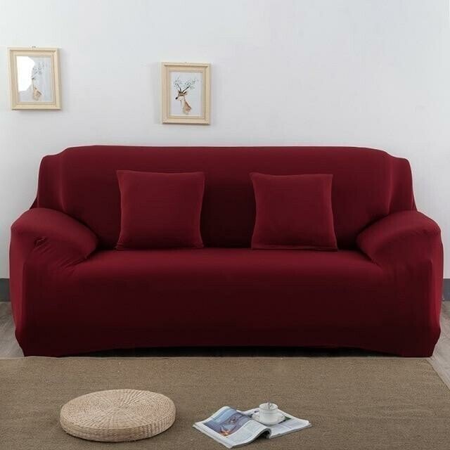 Befez | Elastic Sofa Slipcover - Solid Color