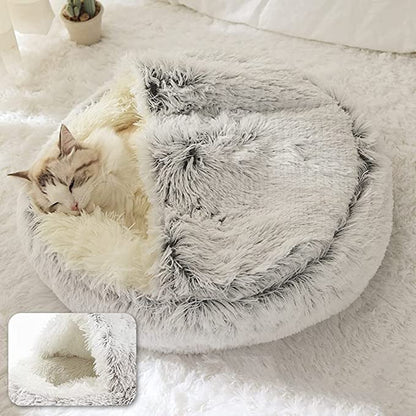 Calming Pet Bed for Stress Relief