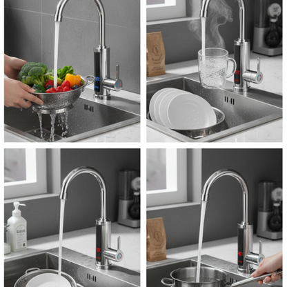 Fast Instant Hot Water Tap for Kitchen Sinks