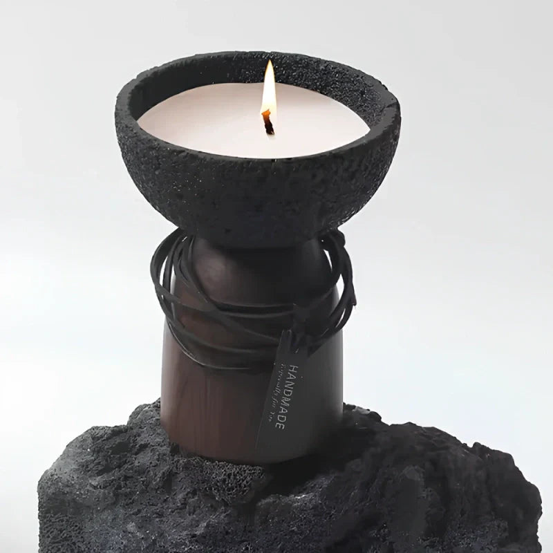 Warm Glow Metal Candle Holder - Befez