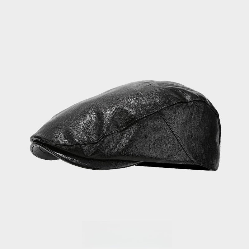 Vintage Genuine Leather Hat
