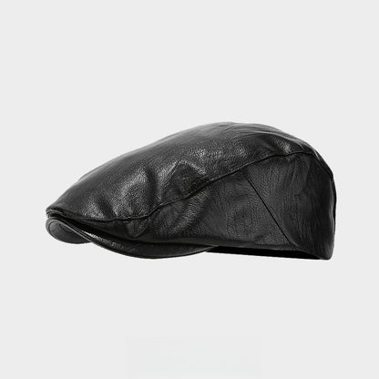 Vintage Genuine Leather Hat