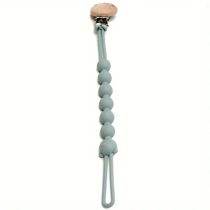 Soft Baby Pacifier Clip Chain