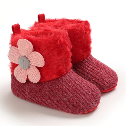 Cozy Baby Snow Boots - Soft Plush Non Slip Footwear - Befez