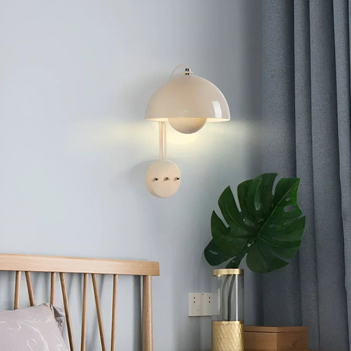 Warm Nordic Mushroom Table Lamp