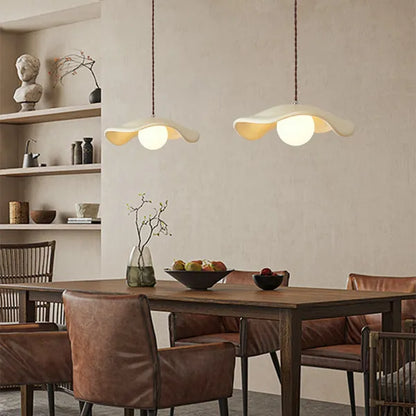 Natural Leaf Hanging Light Fixture