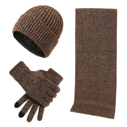 Warm Winter Hat and Glove Set