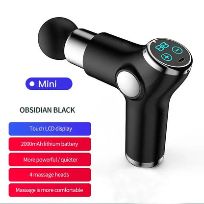 Compact Handheld Muscle Massager Gun
