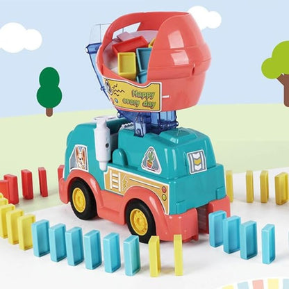 Automatic Domino Laying Toy Truck