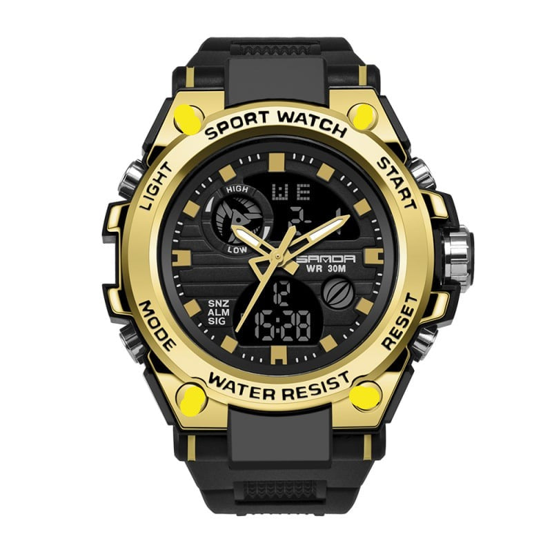 Waterproof LED Sports Watch for Men