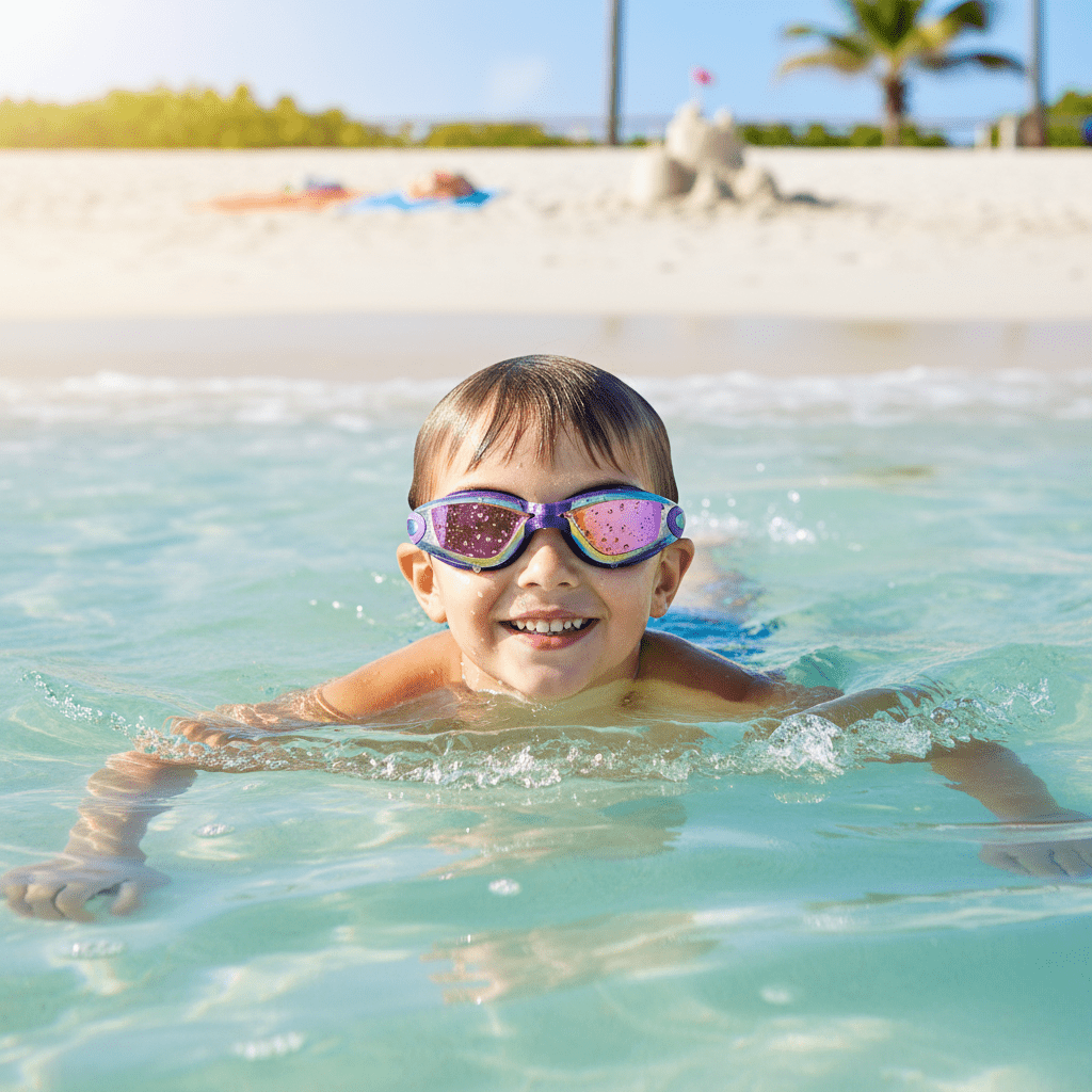 Clear View Swim Goggles for Men and Women