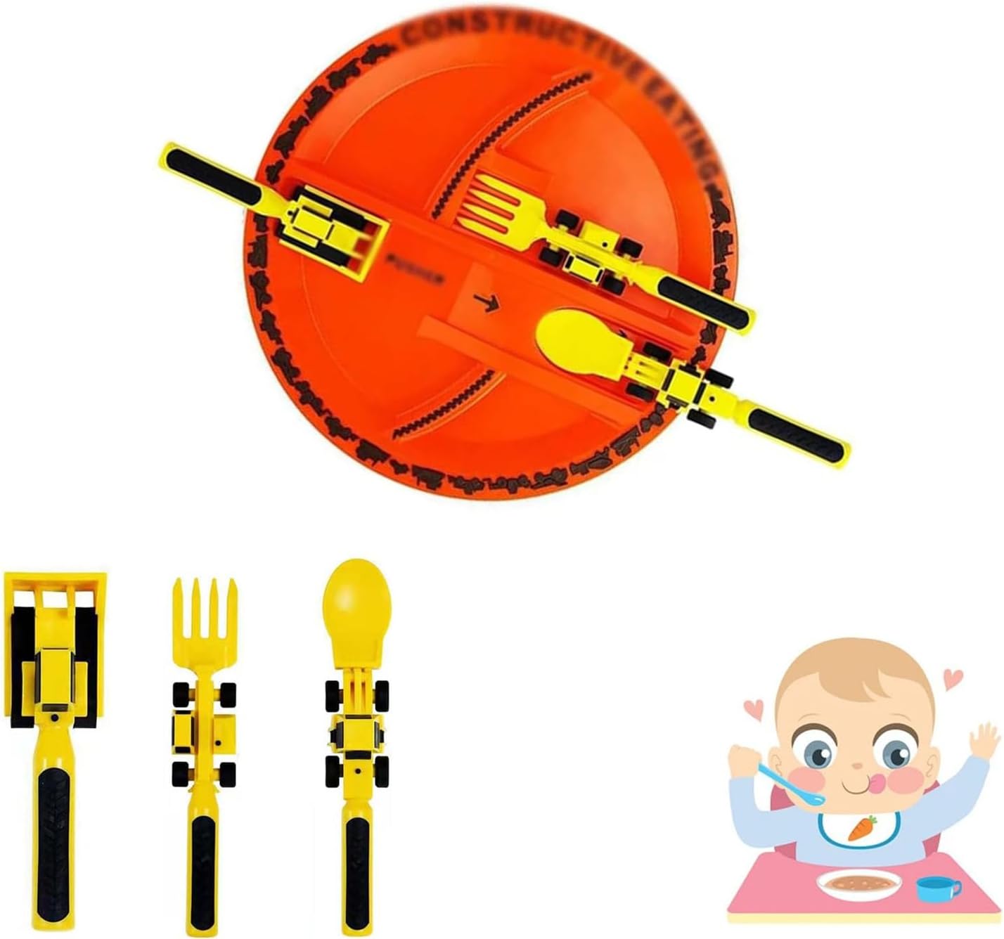 Fun Kids Cutlery Set