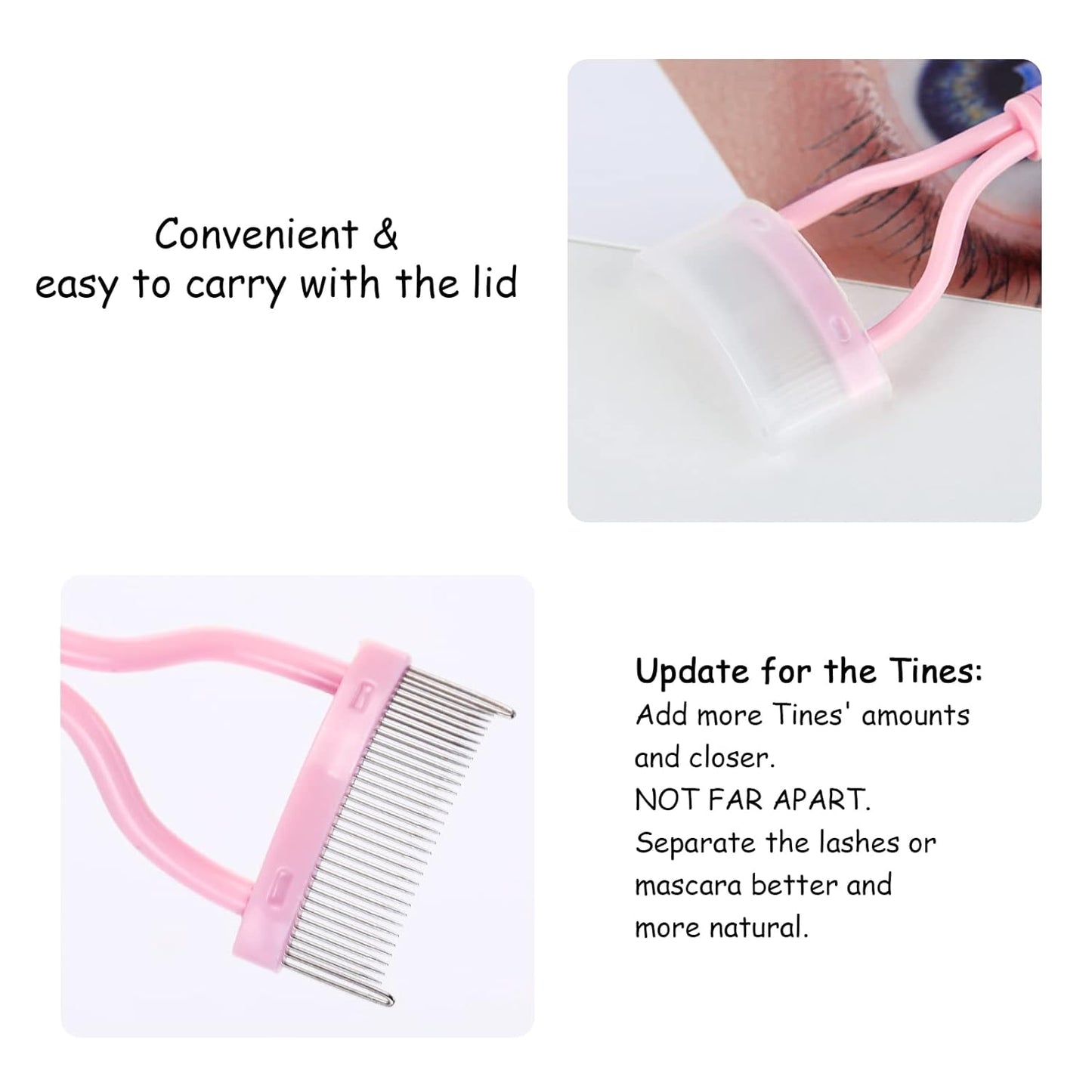 Befez BelleCurve Lash Comb & Mascara Applicator