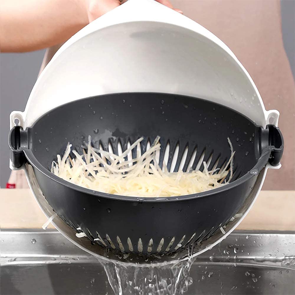 Easy 9-in-1 Kitchen Food Chopper and Slicer