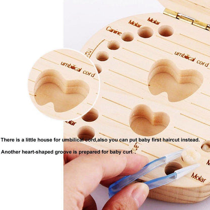 Baby Teeth Storage Box - Keep Memories Safe