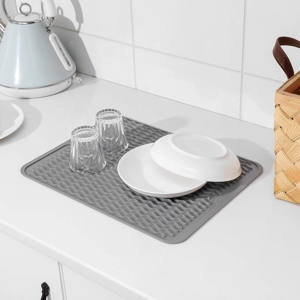 Premium Silicone Kitchen Mat, Heat Resistant and Non Slip
